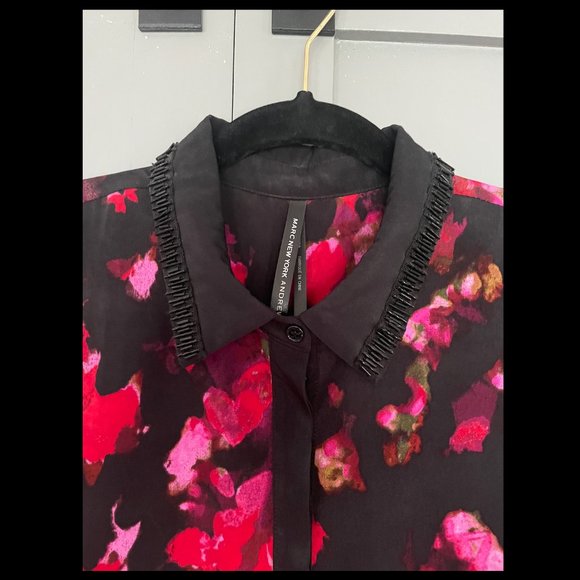 Andrew Marc Dress Blouse new with tags - Picture 3 of 5